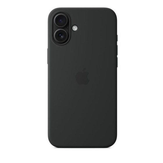 Apple iPhone 16 Plus Silicone Case with MagSafe - Black