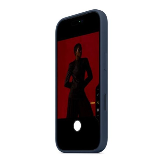 Apple iPhone 17 Pro Silicone Case with MagSafe – Midnight