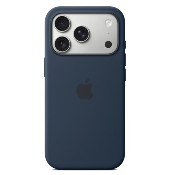 Apple iPhone 17 Pro Silicone Case with MagSafe – Midnight