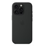 Apple iPhone 16 Pro Silicone Case with MagSafe - Black