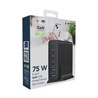 Univerzalni punjač 6 port 75W Gan Gembird fast charger, 4x USB C, 2x USB A, TA-UC-2A4C-PD75-01-BK