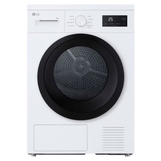 LG sušilica RHX5008TWB 8 kg, Dual Inverter toplinska pumpa, AI Dry™, WiFi