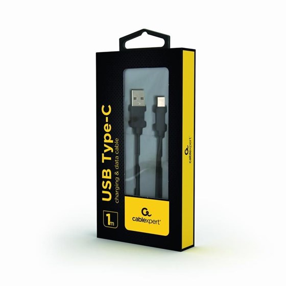 Kabel USB C - USB C 1m, 480 Mb/s, 2.1A, Gembird, CC-USB2-AMCM-1M