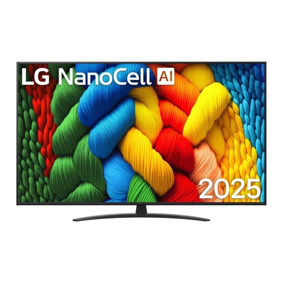 TV LG 65NANO81A3A, 65" 4K UHD, LED, Smart TV, 65NANO81A3A