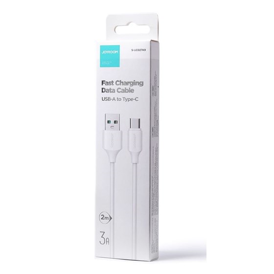 Kabel USB A - USB C 2m 3A 480Mbps, Joyroom Long-Lasting Series A9, bijeli