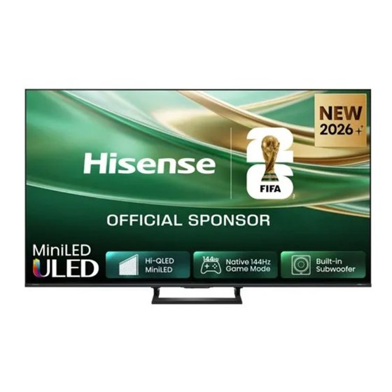 TV Hisense 85E8S 85" 4K UHD, ULED Mini LED, Smart TV, 85E8S