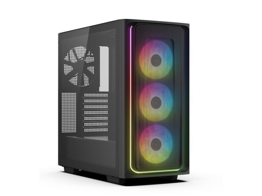 Kućište DeepCool CG540 MESH, ATX, ARGB, Midi-Tower, Kaljeno staklo, crno P/N: R-CG540-BKAGE4-E-2