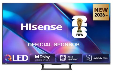 TV Hisense 43A7S 43" 4K UHD, QLED, Smart TV, 43A7S