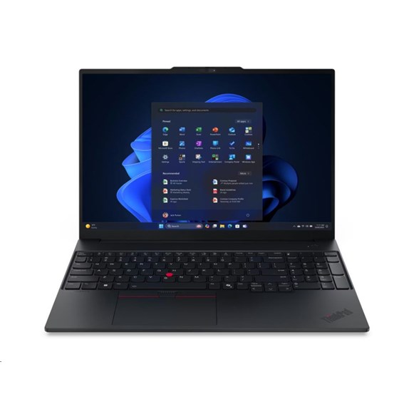 Lenovo ThinkPad E16 Gen 3, 21ST0053SCW, 16" WUXGA IPS, AMD Ryzen 5 220, 16GB, 512GB SSD, W11P, AMD Radeon 740M, 3Y Onsite