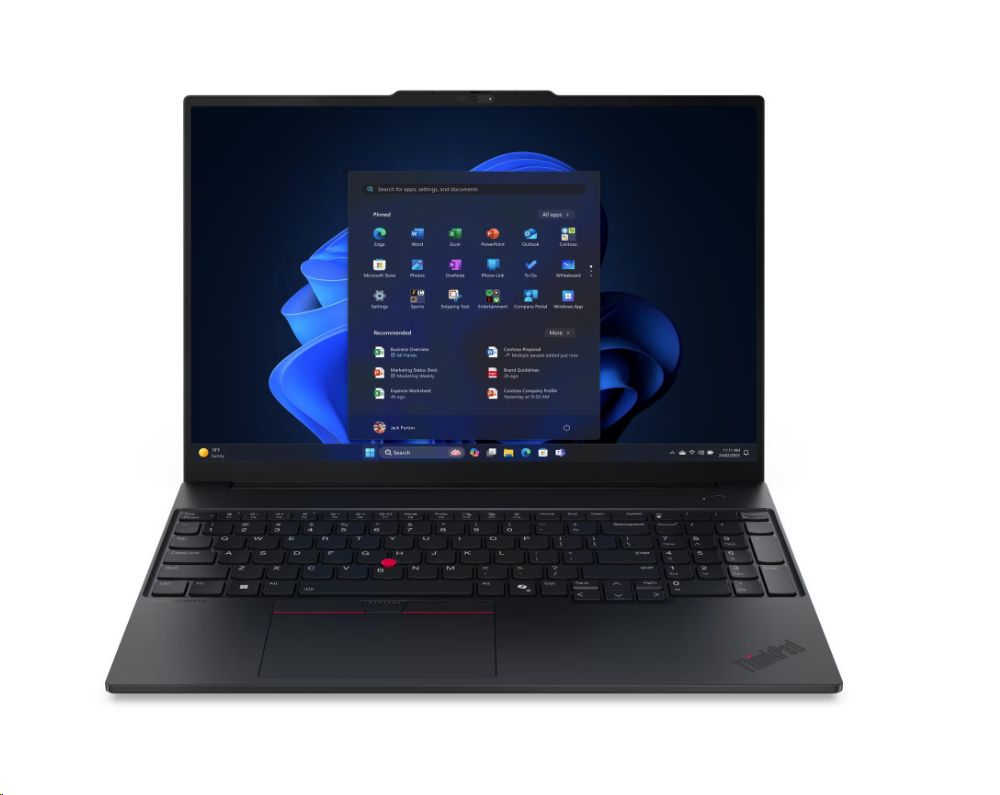 Lenovo ThinkPad E16 Gen 3, 16" WUXGA IPS, Intel Core Ultra 7 255H, 64GB, 1TB SSD, W11P, Intel Arc Graphics, 36mj