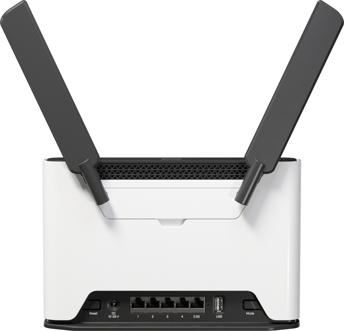 Mikrotik Chateau LTE7 ax Dual-Band Router, 102MB RAM, 1×2.5Gbps 4×G-LAN, 2.4Ghz/5Ghz 802.11ax/a/b/g/n/ac, LTE CAT7 modem, USB, MicroSIM, PSU, tower ku