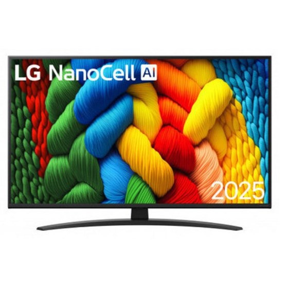 TV LG 65NANO81A6A  65" 4K UHD, NanoCell, Smart TV, 65NANO81A6A.AEU