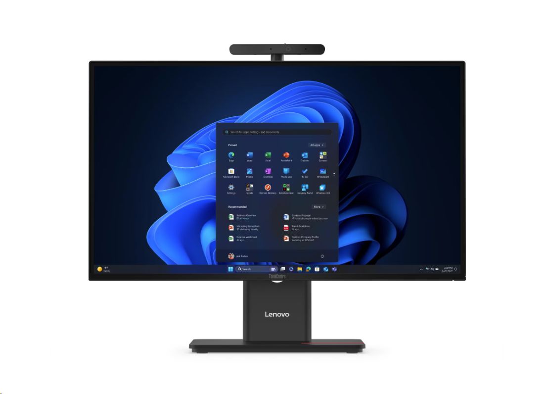 Lenovo AiO ThinkCentre M90a Gen 6, 13ATS07W00, 23.8" FHD IPS, Intel Core Ultra 7 265 vPro, 32GB, 1TB SSD, W11P, NVIDIA GeForce RTX 4050 6GB, 36mj