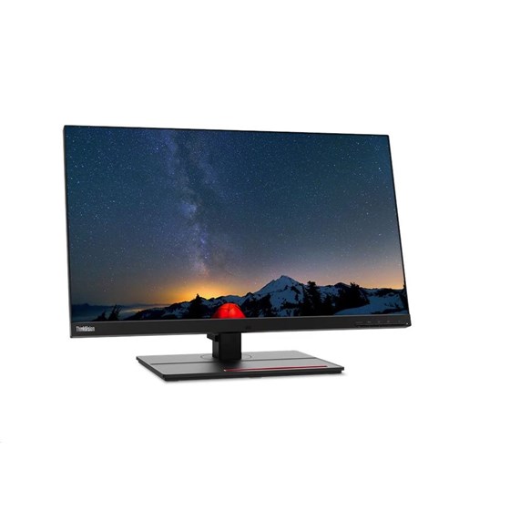 Monitor Lenovo ThinkVision P27u-20, 62CBRAT6EU, 27" UHD IPS, 4ms, 2x HDMI, DP, Thunderbolt 4 In, Thunderbolt 4 Out, 3x USB, USB-C, USB-B