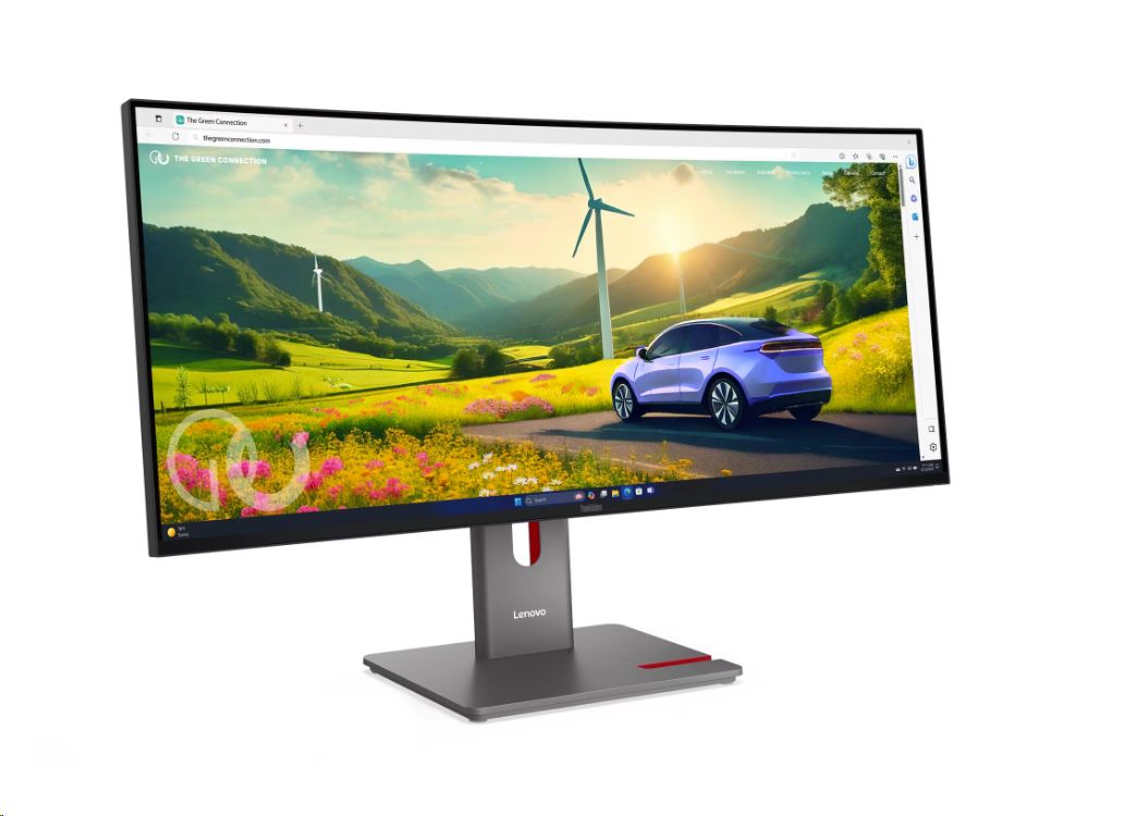 Monitor Lenovo ThinkVision P34WD-40, 64ADGAT1EU, 34" WQHD IPS, HDMI, DP, USB-C, curved, 36mj