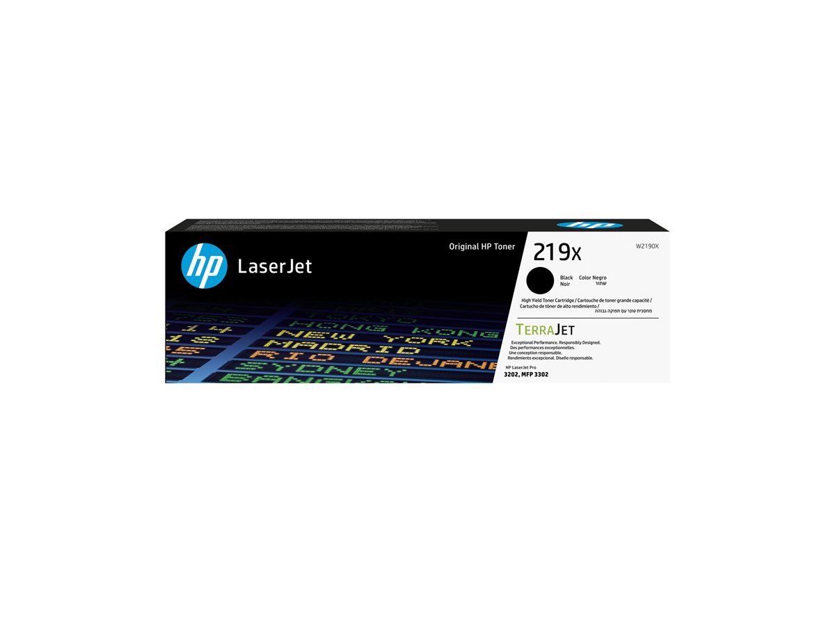 Toner HP 219X High Yield Black , P/N: W2190X