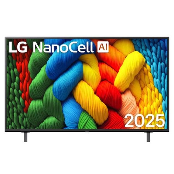 TV LG 50NANO80A6B, 50" 4K UHD, NanoCell, Smart TV, 50NANO80A6B.AEU