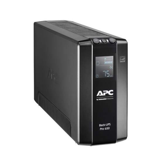 UPS APC Back Pro BR 650VA, 6 Outlets, AVR, LCD Interface