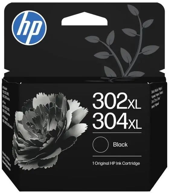Tinta HP 302/304XL Black, B7RT9AE