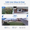 Imilab EC6 Panorama Smart WiFi 6  sigurnosna kamera, vanjska, 3.5K, 3MP×2, 180° Panoramic View, Color Night Vision, LAN, IP66, Mi Home/Xiaomi, Alexa & Google Assistant