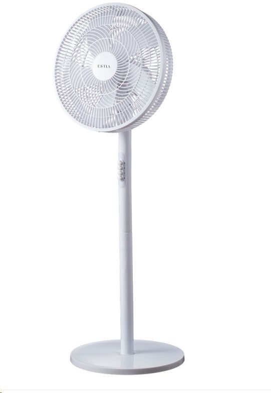 Estia podni ventilator AURAFLOW 06-30643, bijeli, podni