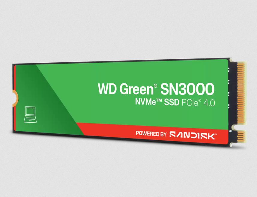 1TB Green SN3000 NVMe M.2 PCIe 4.0 x 4