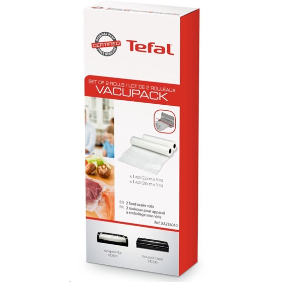 Tefal vrećice za vakumiranje XA256010 2 role 22cm x 3m + 28cm x 3m