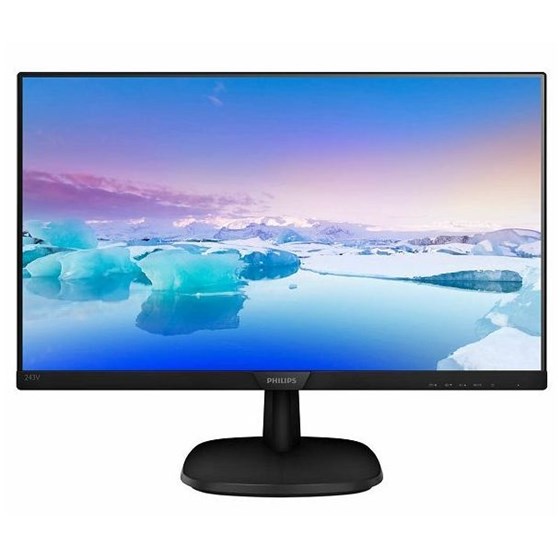 Monitor Philips 243V7QDAB/00, 243V7QDAB/00, 23.8" Full HD IPS, 75Hz, 4ms, HDMI, VGA, DVI-D, Audio