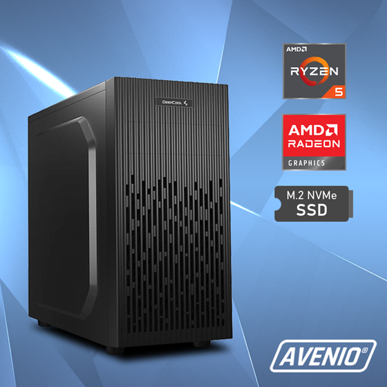 Avenio ProOffice AMD Ryzen 5 8600G 16GB DDR5 1TB NVMe SSD W11P AMD Radeon 760M P/N: 02243413