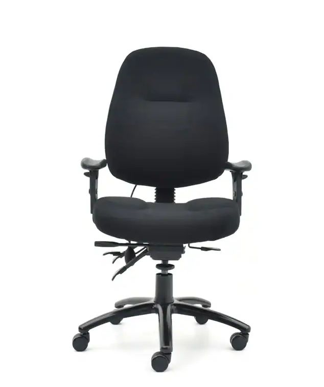 Ergonomski uredski stolac Ergovision Max pro Crni