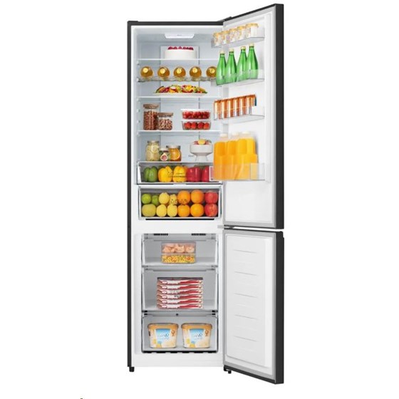 Gorenje Hladnjak komb. NRK620EABK4 200 CM CRNI CR MO17E1W