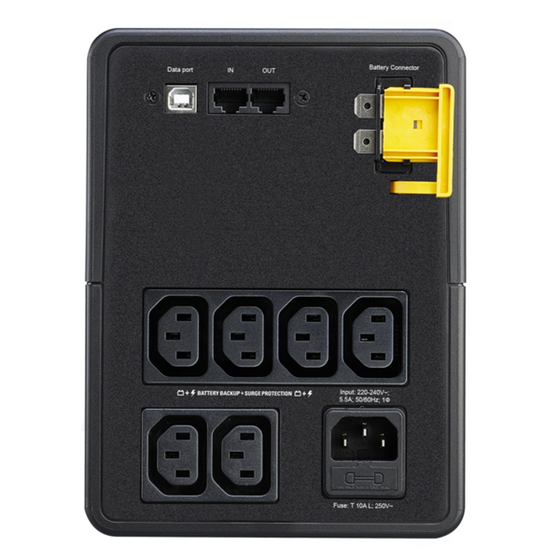 UPS APC BX1600MI 1600VA/900W, AVR, IEC Socket×6