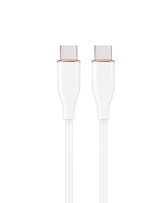 Kabel USB C - USB C 1.5m 60W, 480Mbps, bijeli, Gembird