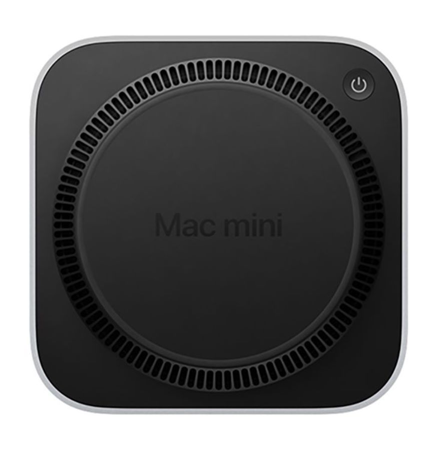Apple Mac mini M6 chip with 12-core CPU and 12-core GPU, 24GB, 512GB SSD, mhqm4rc/a