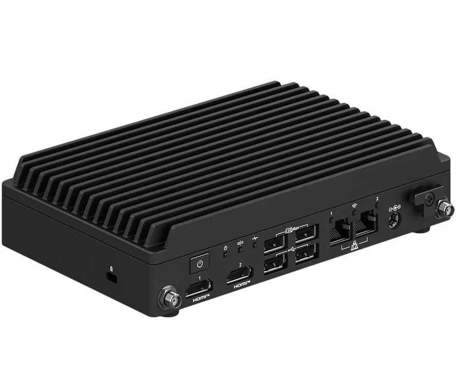 ASUS NUC 13 Rugged Tall BNUC13BRFA400B02I - Barebone - SFF 1 x Atom x7 x7425E / up to 3.4 GHz - RAM 0 GB - SSD - eMMC 64 GB - UHD Graphics - 2.5 Gigab