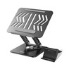 Stalak za laptop, Wozinsky WRS-CPY84SB 360 Aluminum Laptop and Tablet Stand + Smartphone stalak, crni