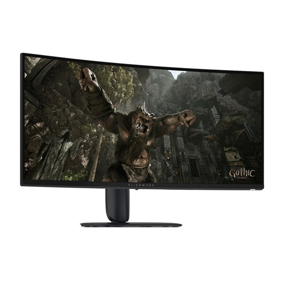Monitor Dell AW3426DWM, 34" Curved UWQHD 3440x1440 240Hz, AMD FreeSync, HDMI, DisplayPort, USB HUB (15W PD)