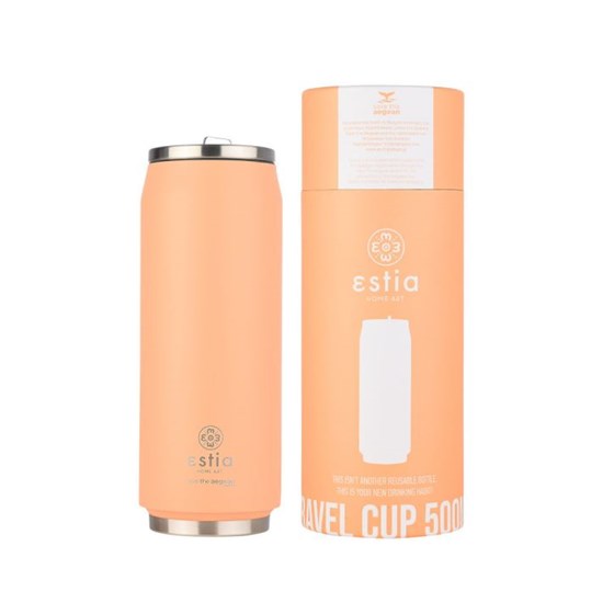 Estia termo čaša/limenka 500ml Peach