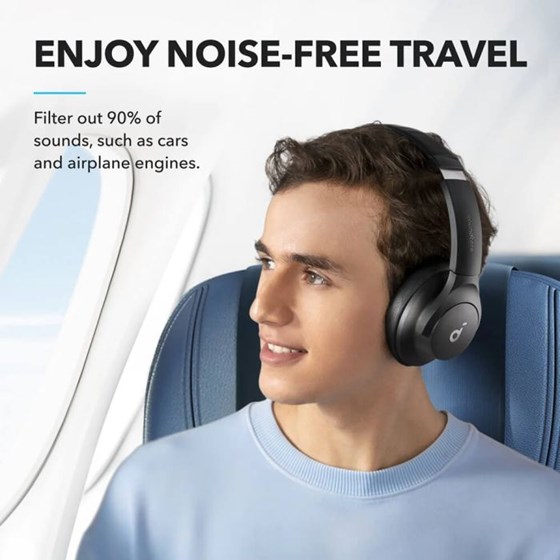 Anker Soundcore Q20i naglavne bluetooth slušalice, crne 