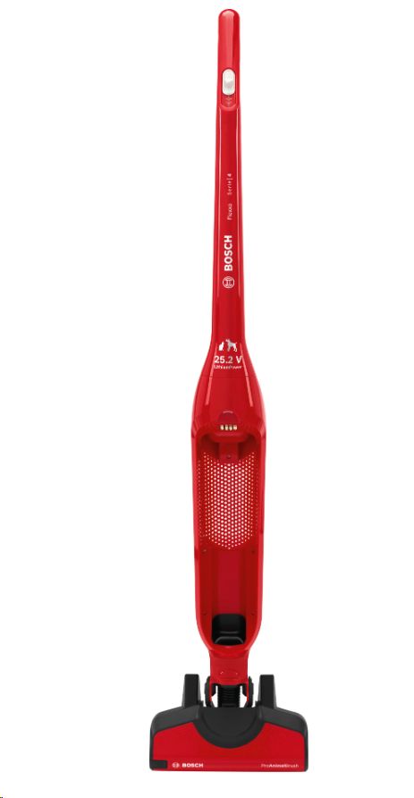 Bosch BBH3ZOO28, bežični štapni usisavač, Flexxo Gen2 28Vmax ProAnimal, Crvena
