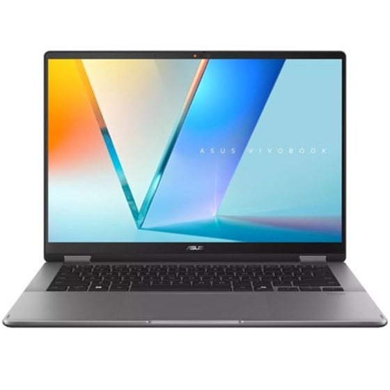 Asus Vivobook 14 Flip TP3407SA-SG155W, 90NB14Y1-M00JC0, 14" FullHD+ OLED Touch, Intel Core Ultra 7 258V, 32GB LPDDR5X, 1TB M.2 PCIe NVMe SSD, W11H, Intel Arc Graphics, Siva, 2y