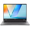 Asus Vivobook 14 Flip TP3407SA-SG155W, 90NB14Y1-M00JC0, 14" FullHD+ OLED Touch, Intel Core Ultra 7 258V, 32GB LPDDR5X, 1TB M.2 PCIe NVMe SSD, W11H, Intel Arc Graphics, Siva, 2y