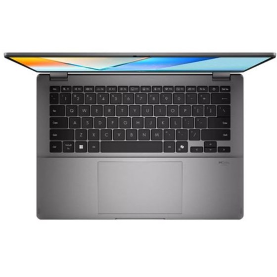Asus Vivobook 14 Flip TP3407SA-SG155W, 90NB14Y1-M00JC0, 14" FullHD+ OLED Touch, Intel Core Ultra 7 258V, 32GB LPDDR5X, 1TB M.2 PCIe NVMe SSD, W11H, Intel Arc Graphics, Siva, 2y
