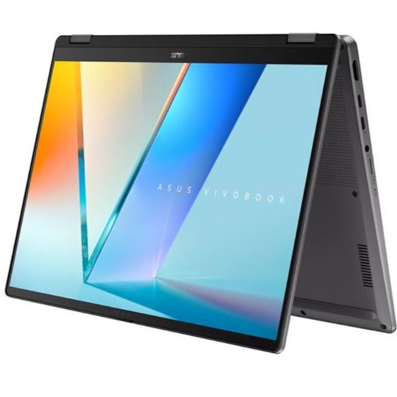 Asus Vivobook 14 Flip TP3407SA-SG155W, 90NB14Y1-M00JC0, 14" FullHD+ OLED Touch, Intel Core Ultra 7 258V, 32GB LPDDR5X, 1TB M.2 PCIe NVMe SSD, W11H, Intel Arc Graphics, Siva, 2y