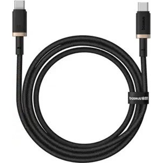 Kabel USB C - USB C 100W 1m, Baseus, crno zatni