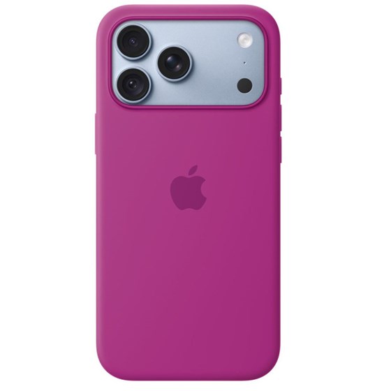 Apple iPhone 18 Pro Max Silicone Case with MagSafe - Magenta, mk904zm/a