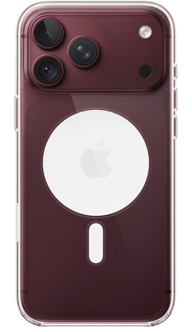 Apple iPhone 18 Pro Max Clear Case with MagSafe, mkdv4zm/a