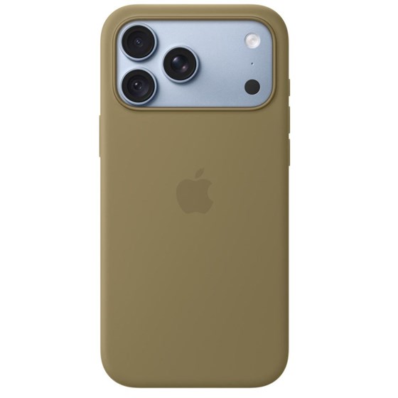 Apple iPhone 18 Pro Max Silicone Case with MagSafe - Olive, mk924zm/a