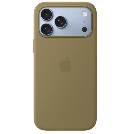 Apple iPhone 18 Pro Max Silicone Case with MagSafe - Olive, mk924zm/a