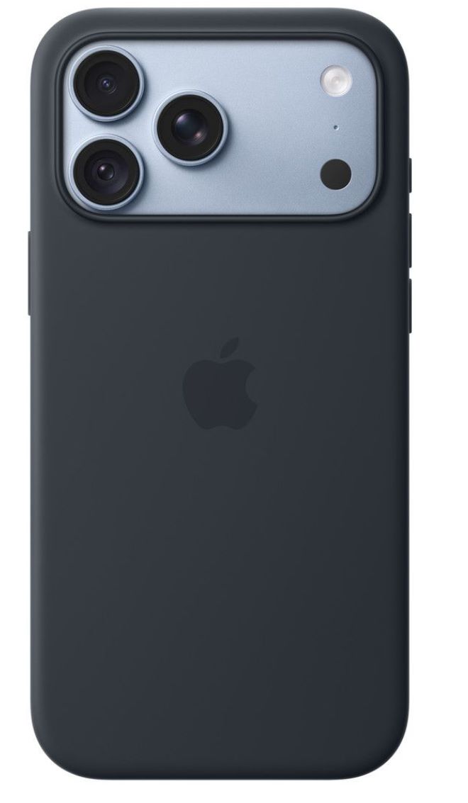 Apple iPhone 18 Pro Max Silicone Case with MagSafe - Navy Blue, mk944zm/a